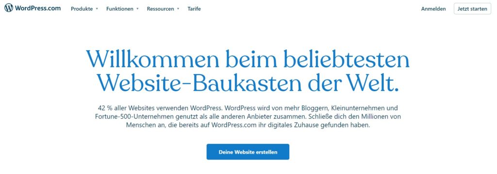 2021 06 30 10 22 54 WordPress.com Erstelle kostenlos eine Website oder ein Blog und 7 weitere Seite