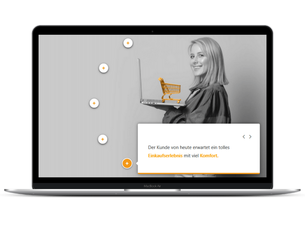 Digital Sales Basics Laptop Ansicht
