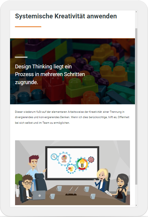 Kreativität und Innovation, Slider1