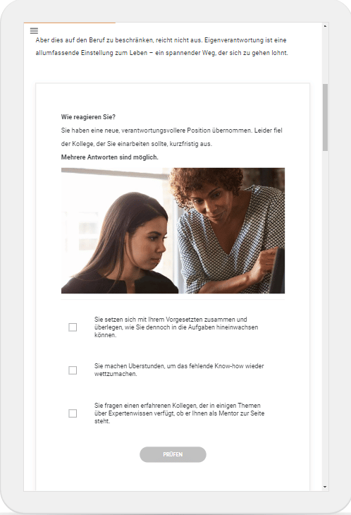 Selbstmanagement in Marketing und Vertrieb; Eigenverantwortung3