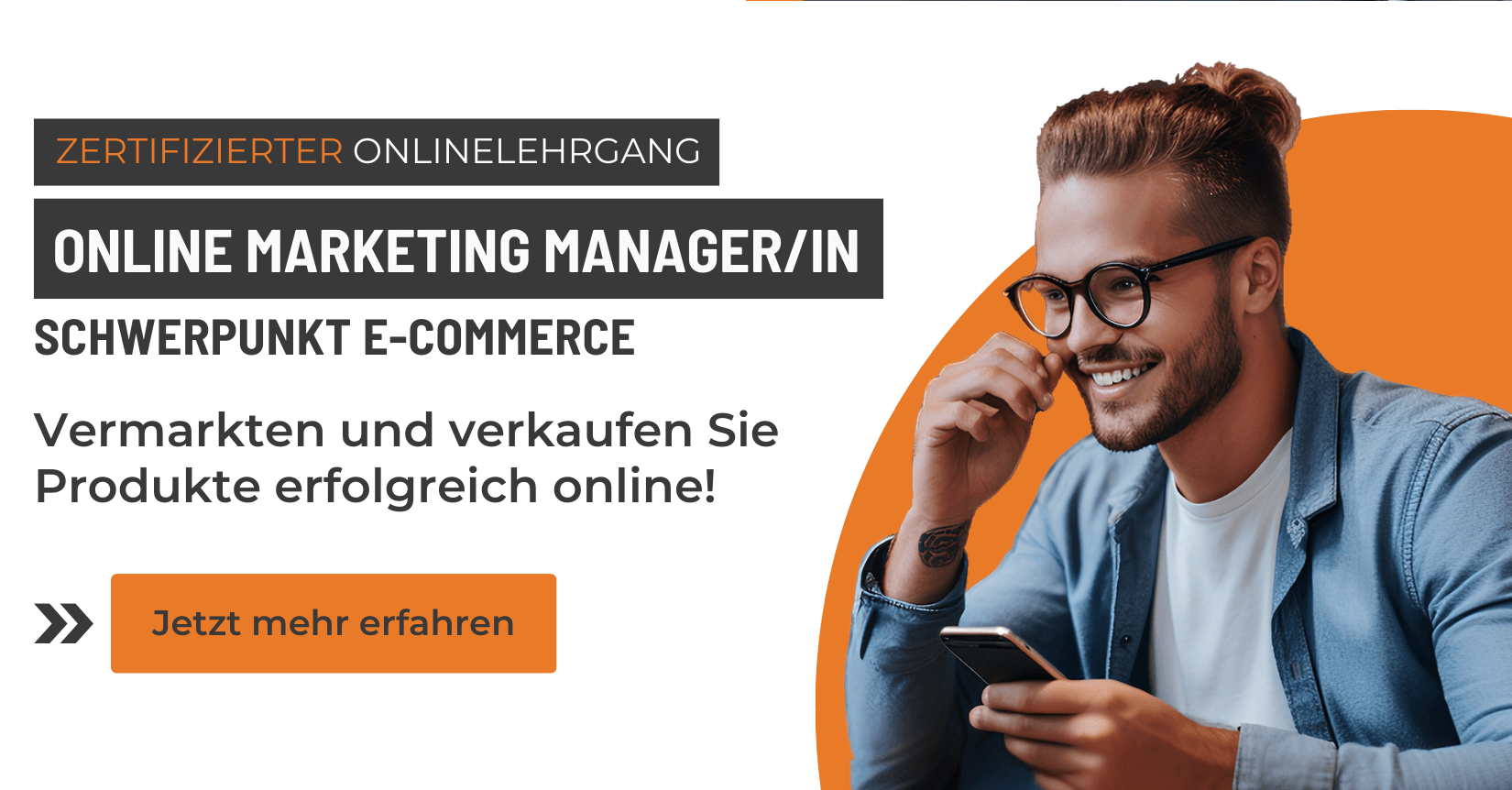 Preview Picture zum Onlinelehrgang Online Marketing Manager Schwerpunkt E-Commerce