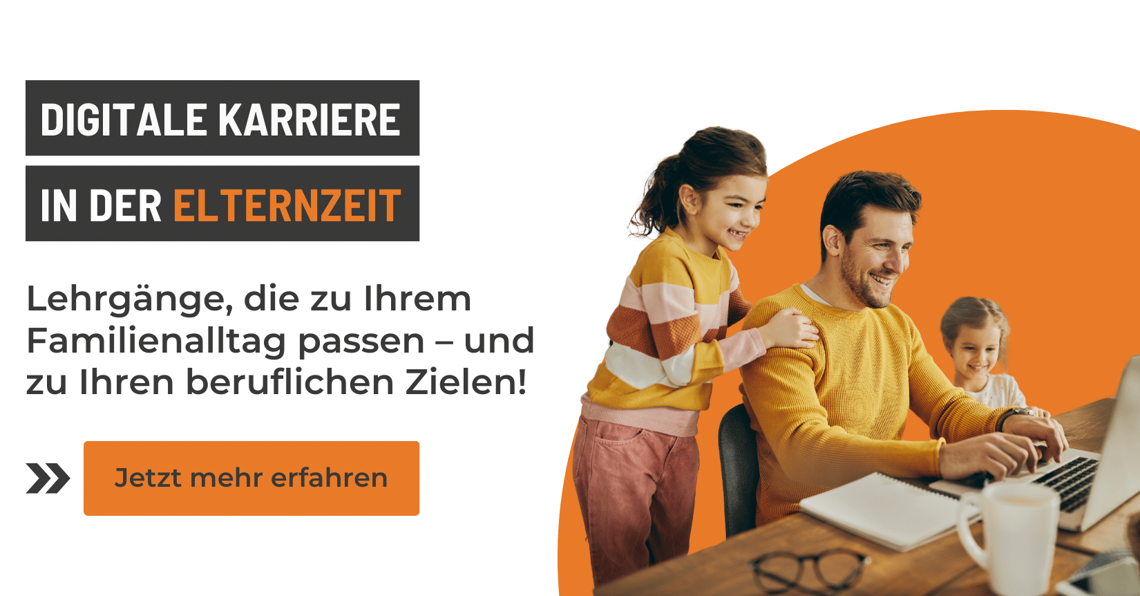 Preview Picture für Weiterbildung in Elternzeit: Lehrgänge, die zu Ihrem Familienalltag passen